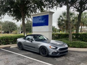 FIAT 124 Spider Lowering Springs - MADNESS - Sport